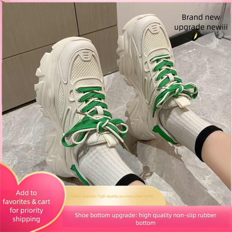 Super Popular Niche Original Dad Shoes For Women 2026 Spring And Autumn Hot Thick-Soled Versatile Casual Fashion_vogvips.com