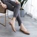 French Fashionable Half Western Wearing Square Button Baotou Slippers Summer Internet Red Instagram For Women, Xuan Ya_vogvips.com