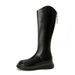 2024 Autumn Winter New Style Hidden Wedge V-Cut Western Cowboy Wo, Petite High Tube Over-the-Knee Riding Boots For_vogvips.com