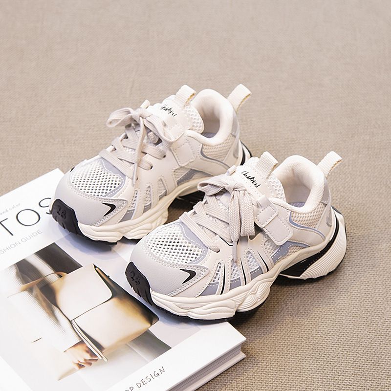 2026 Spring Summer New Children's Dad Lightweight Breathable Boys' Sports Big Kids Fashion Running Shoes Trendy_vogvips.com