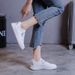 Spring Autumn New Little White Women's Student Casual Board Breathable And Versatile Sports Flat Sole Single Shoes_vogvips.com
