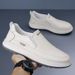 Business Me Leather Loafers Slip On Dress Breathable Casual Flats Non-Slip Soft Sole Office Walking Shoes Male_vogvips.com