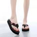 2024 Fashion Women Flip Flops Summer Beach Slippers Casual Outside Sandals Ladies Flat Flip-flop Shoes Leisure Slippers Slides_vogvips.com