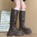 Over-the-Knee Thick-Soled Long For Women 2025 New Autumn Winter Slimming Petite Height-Increasing Riding Boots_vogvips.com