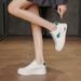 Low-top White Shoes Female Heightening Student Board Shoes Tide Internet Celebrity Female Shoes_vogvips.com