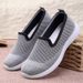 Women's Shallow Mouth Women's Shoes Single Shoes One-pedal Mother Shoes Casual Shoes Soft-soled Feet Flat Shoes_vogvips.com