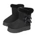 Women's Shoes Snow Boots Warm And Fluffy Casual Bow Shoes_vogvips.com