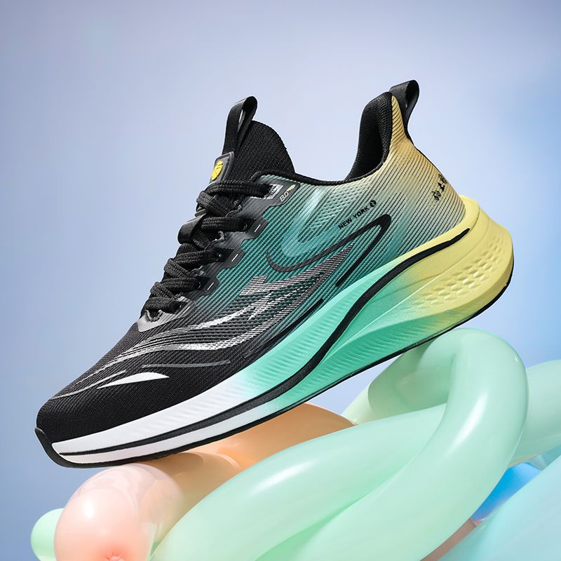 Marathon Air Cushion Carbon Plate Sports Running Shoes Men Breathable Lightweight Women Comfortable Nonskid Speciality Sneakers_vogvips.com
