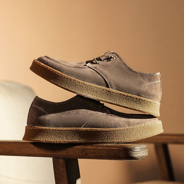 Euro Step Suede Thick-Soled Casual Low-Top Fleece Nubuck Men's Shoes, Versatile Cowhide Shoes_vogvips.com