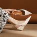 339-3 High-End Pointed Toe Wedge Autumn New Versatile Shallow Mouth Thick Sole High Heel Backless Women's Shoes_vogvips.com