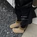 Fengliya Flat Retro Women's 2024 Winter New Short With Fleece Lining, Warm And Cute Big Toe Snow Boots_vogvips.com