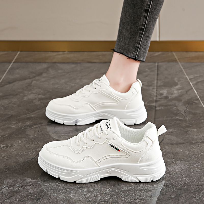 Impression Wind Net Batch Spring Season Small White Hundred With Flat Students Casual Women's Shoes_vogvips.com