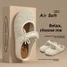 Thick-soled Birkenstocks Women's 2026 New Summer Outer Wear Woven Breathable Non-slip Soft-soled Bag Head Half Slippers Women_vogvips.com