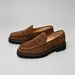 Height Increae Of 5CM Old Money Wind Cow Anti Velvet Loafer For Men' One Foot Lazy Lightweight Commuting Leather_vogvips.com
