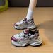 Spring Platform Sneakers For Women - Chunky Dad Shoes With Height Boost | Cushioned & Breathable For Running & Casual Wear (Model ZL7517)_vogvips.com