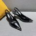 French-style Triangular High-heeled Sandals For Women, 2025 New Summer Model, Genuine Leather, Metal Pointed Toe,_vogvips.com