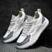 Autumn Winter Men's New Trendy Sports And Leisure Dad With Velvet Cotton For Height Increase, Genuine Leather Younger_vogvips.com