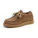 Ma Deng Mo Ka Xin Kangaroo Men's Autumn New Style Maillard Leisure Le Fu Soft Bottom Versatile Real Leather Shoes_vogvips.com