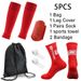 Popular And Best Selling Football Five Piece Set Sports Socks Anti Slip Socks Outdoor Sports Cold Towel Bandage Socks Football Bag_vogvips.com
