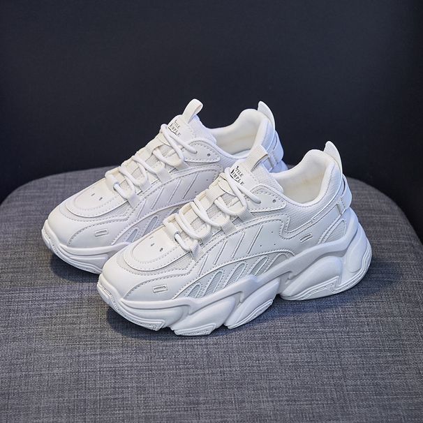 Ins Korean Version Of Dad Female 2025 Spring New Breathable Student Sports Shoes, Height Increasing Street Women's_vogvips.com
