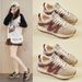 Dad Shoes Female Student Sports Running Casual Platform Heightening Shoes Street Shoes_vogvips.com
