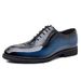 New Business Formal Derby Genuine Leather Brogue High-end Men's Fashion British Wedding Shoes Trendy_vogvips.com
