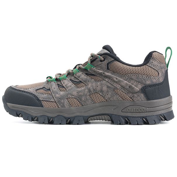 Men Casual Sports Shoes Outdoor Anti-slip Shock-absorbing Low-top Boots Men Lightweight Breathable Thick-soled Hiking Shoes Men_vogvips.com