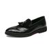 Large British Pointed Loafers 38-46 Tassel Hooded For Men's Business Casual Leather Shoes_vogvips.com