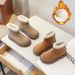 Children's Snow 2025 Winter New Girls' Thickened Warm Large Cotton Short Soft Sole Baby Martin Boots_vogvips.com