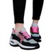 Foreign Trade Spring Summer New Breathable Mesh Air Cushion Sneakers Women's Fashion Height Increasing Casual Mom Shoes_vogvips.com