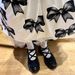 Sheepskin Version~Genuine Thick Soled Ballet Loafers, Women's Bow Sponge Cake, Mary Jane Single Sho, Small Leather_vogvips.com