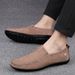Casual Men's Leather Shoes Lazy Shoes Driving Shoes_vogvips.com