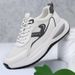 2025 Autumn New Genuine Leather Casual White Men's Outdoor Hiking Sports Running Dad Shoes_vogvips.com