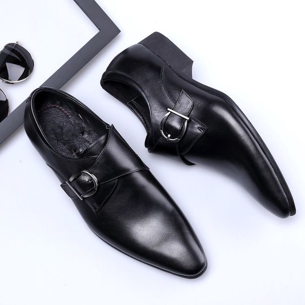 Men's Oxford Loafer Wedding Shoes Footwears Patent Leather Suede Lace-Up Business_vogvips.com