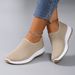 Spring New Women's Fashionable, Breathable, Lightweight, Non-slip, Wear-resistant, Casual Sports Shoes, Flat Shoes_vogvips.com