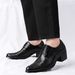 New Middle East Ball High-Heeled Leather Shoes, Men's Fashion Embroidered Lace-Up Cuban Shoes_vogvips.com