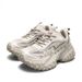 New Futuristic Dad Shoes Mesh Patchwork Three-Dimensional Structure Trendy Sneakers_vogvips.com