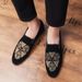 New Style Embroidered Polished Leather Shoes Casual Men's Shoes Large Size Leather Shoes_vogvips.com