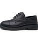 Top Layer Cowhide Loafers Women, Small Shoes, 2025 New Soft Leather British Style Flat Lace-up Thick Sole Single Shoes_vogvips.com
