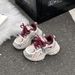 Girls' Sports 2026 Autumn/Winter New Style, Fleece-Lined, Non-Slip, Children's Running Shoes, Soft Sole, Lightweight Dad_vogvips.com