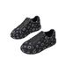 Women's Crystal Rhinestone Platform Sneakers - Breathable Round-Toe Casual Shoes With Floral Design For Spring/Summer/Fall_vogvips.com