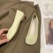 French Low Heel Scoop Shallow Mouth, One Foot Kick, Late Evening Style, 2025 Spring And Autumn New Grandma Shoes,_vogvips.com