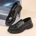 Euro Step First Layer Cowhide Slip-On New Casual Loafers Business Formal British Shoes Men's High-End Genuine Leather_vogvips.com