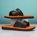2025 New Summer Outdoor Wear Trend, Anti Slip Cool Slippers For Men's Home Bathroom Shower, Straight Drag_vogvips.com