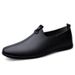 Men's Leather Casual Leather Shoes Men's Doudou Shoes Driving Shoes_vogvips.com