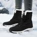 Snow Boots For Women's Outdoor Travel, Thick High Top And Plush Thick Cotton Shoes, Women's Boots_vogvips.com