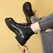 Platform Sole Comfortable Short British Style Fashion Martin 2024 Autumn Winter New Lace-up Trendy Leather Shoes Single_vogvips.com