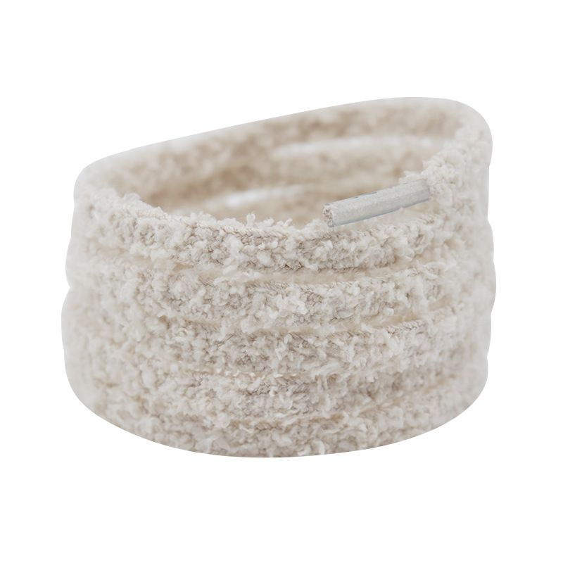 Shoelaces Creative Homemade Cute Fluffy Shoelaces For Women, Trendy And Suitable For Both High Top And Low Top White Sneakers_vogvips.com