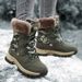2025 New Velvet Camouflage Snow Boots Outdoor Anti Slip High Top Cotton Shoes Warm Boots_vogvips.com