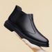 Men's Dress Casual Leather Shoes Men's Velvet Soft Leather Sole_vogvips.com